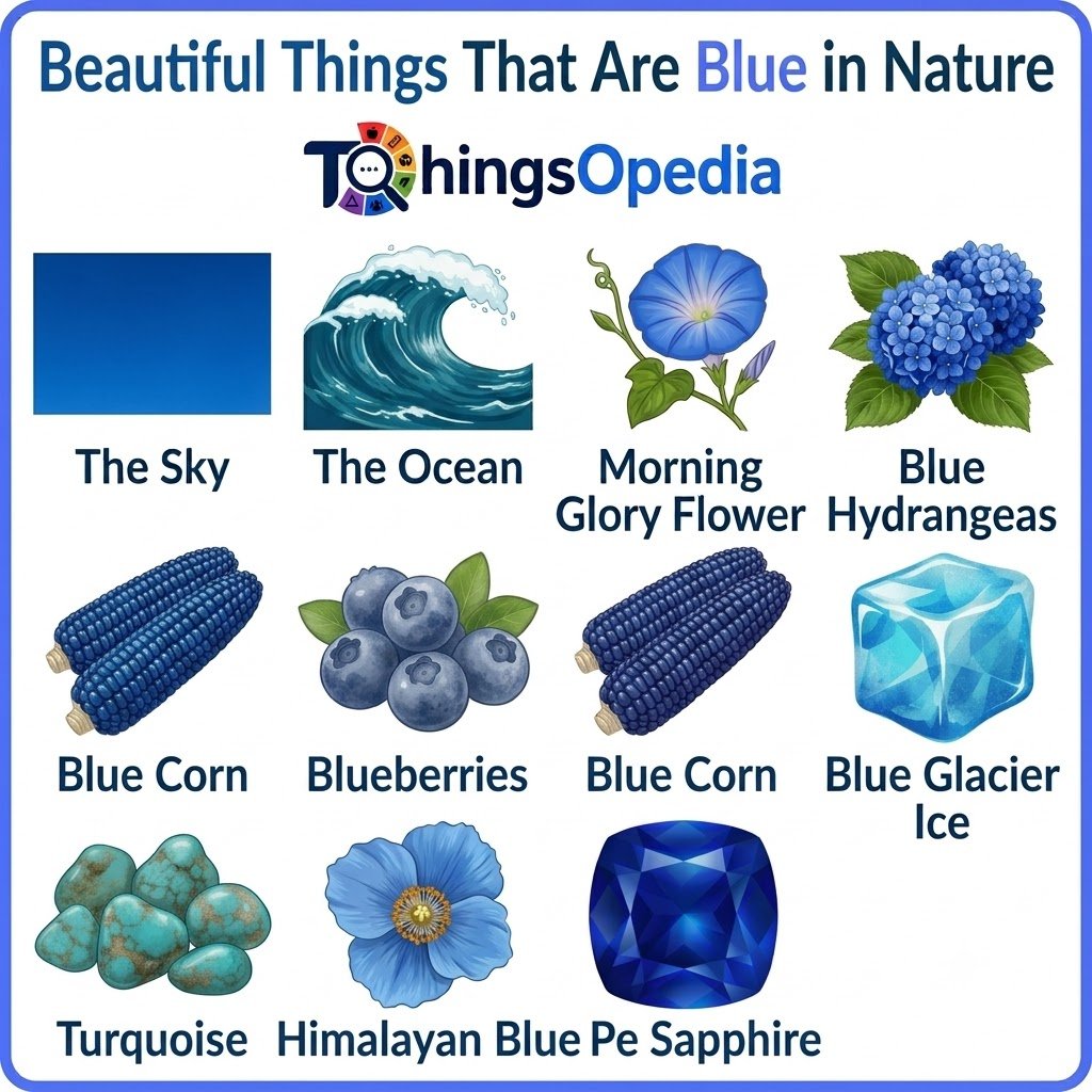 Beautiful Things That Are Blue in Nature