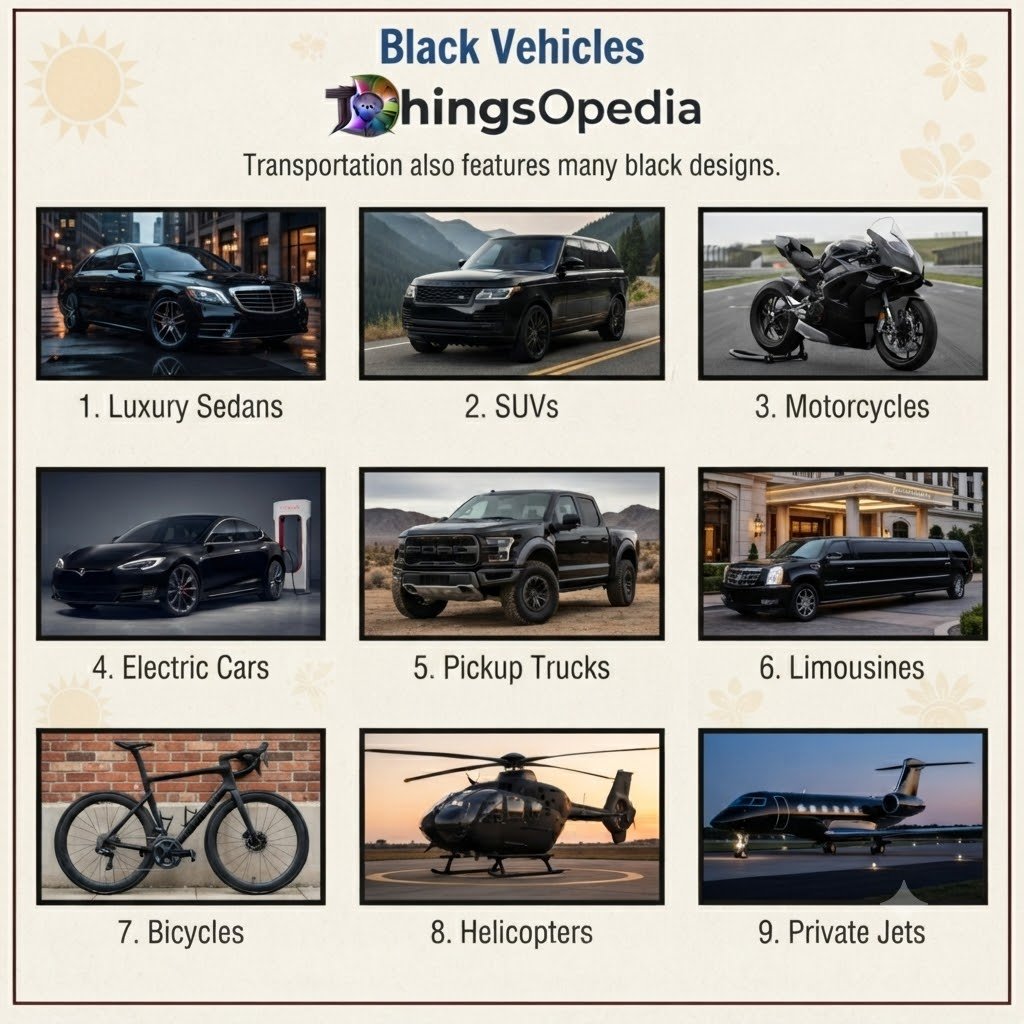 Black Vehicles