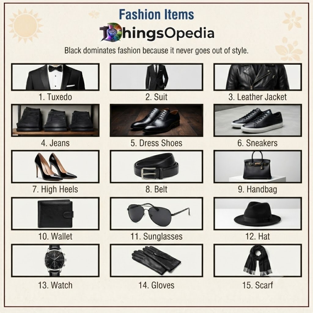Black in Fashion Items