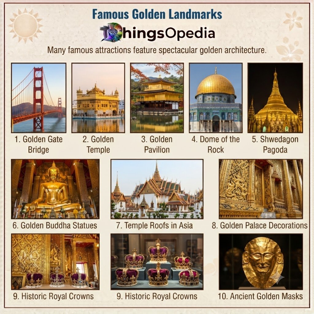 Famous Golden Landmarks