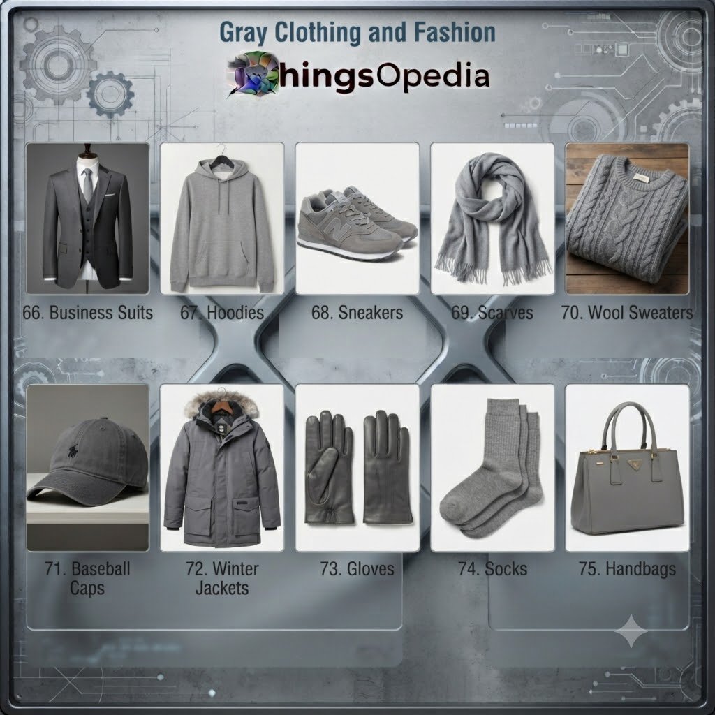 Gray Clothing and Fashion