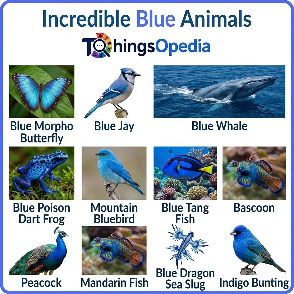 Incredible Blue Animals

