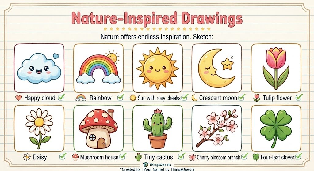Nature-Inspired Drawings