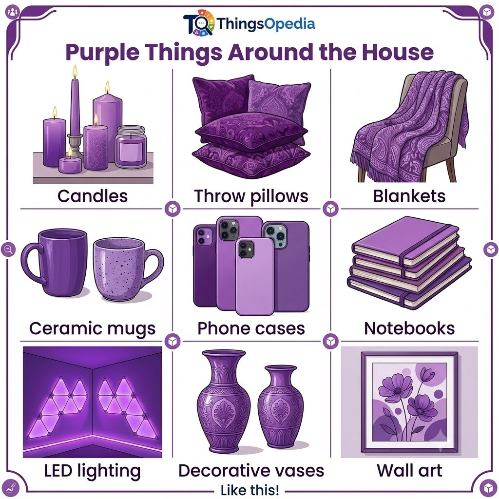Purple Things Around the House