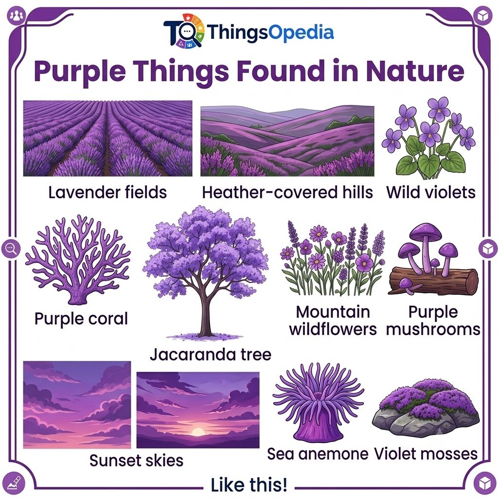 Purple Things Found in Nature
