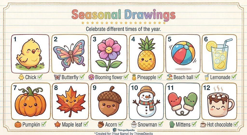 Seasonal Drawings