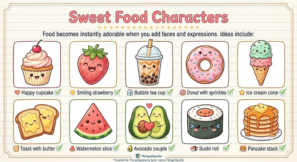 Sweet Food Characters