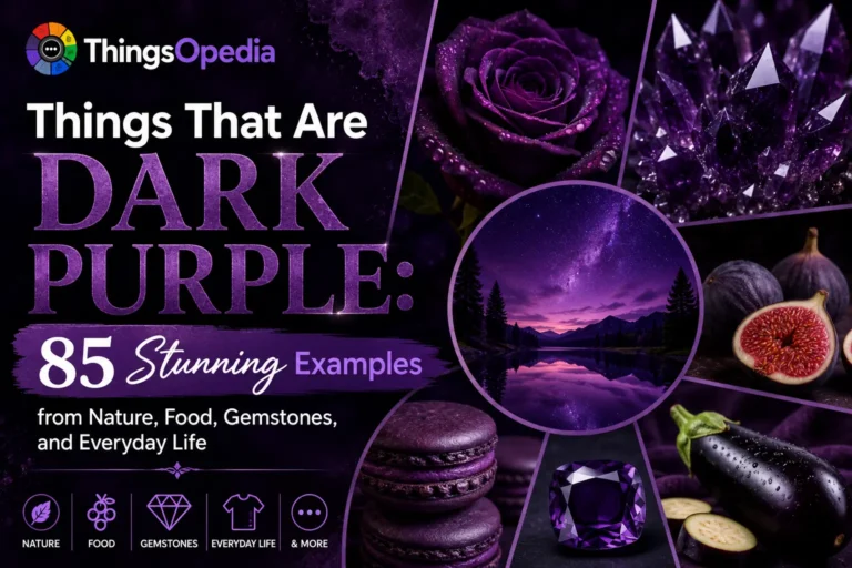 Things That Are Dark Purple 85 Stunning Examples from Nature, Food & Gemstones